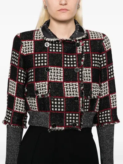 Pre-owned Chanel 2007 Tweed Double-breasted Jacket