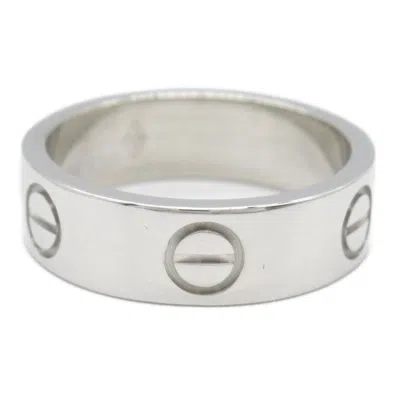 Pre-owned Cartier White Gold White Gold (18k) Band Ring ()