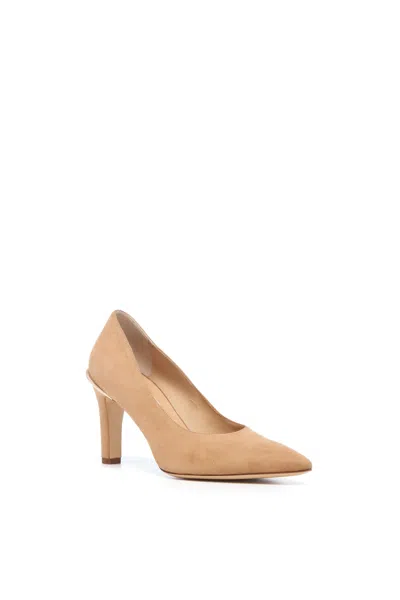 Gabriela Hearst Edwina High Heel Stiletto Pump In Nude Suede