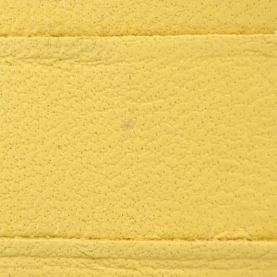 Pre-owned Chanel Yellow Leather Long Wallet (bi-fold) ()