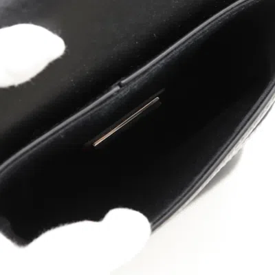 Pre-owned Christian Louboutin Black Leather Shoulder Bag ()