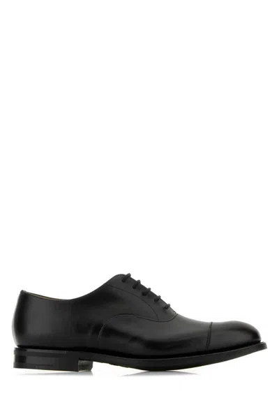 Church's Men Black Leather Consul R 2.0 Lace-up Shoes In Black