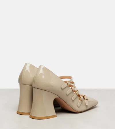 Chloé Janis 80 Patent Leather Mary Jane Pumps