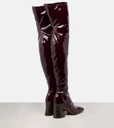 Chloé Janis 80 Rubber Over-the-knee Boots