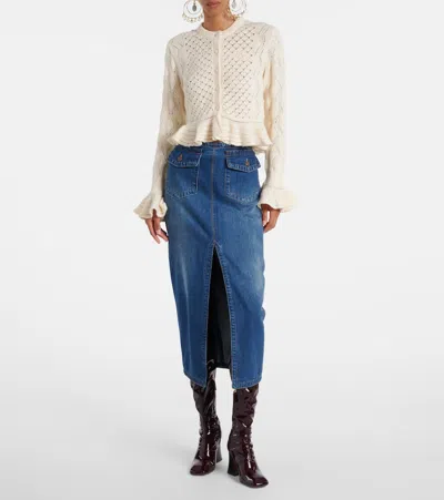 Chloé Janis 80 Rubber Over-the-knee Boots