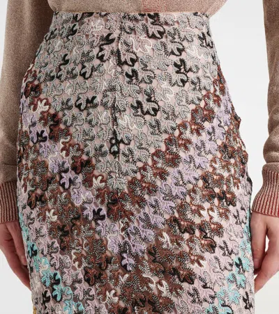 Missoni Zigzag Maxi Skirt In Multi