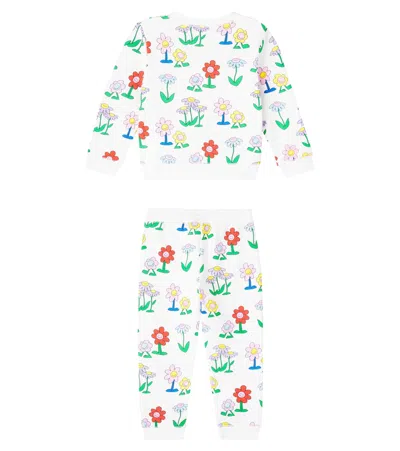 Stella Mccartney Printed Sweatshirt And Sweatpants Set In Multi