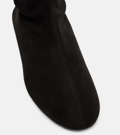 Proenza Schouler Tee Suede Sock Boots In Black
