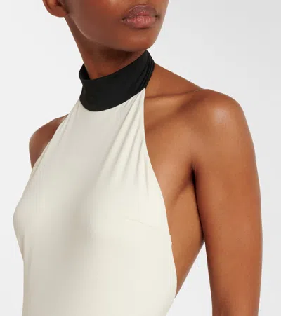 Taller Marmo Hera Swimsuit And Beach Cover-up Set In Neutral