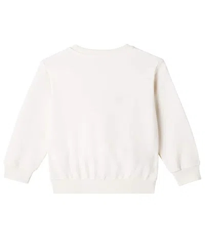 Versace Medusa Cotton Jersey Sweater In White