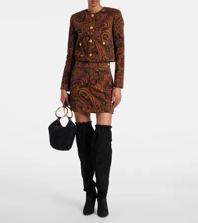 Chloé Suede Over-the-knee Boots In Black