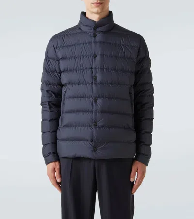 Moncler Lyco Down Jacket In Blue