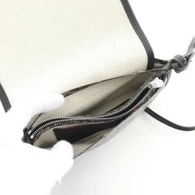 Pre-owned Goyard Black Multi-color Coated Canvas Leather Shoulder Bag ()