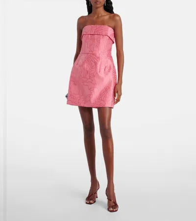 Rebecca Vallance Petra Mini Dress In Pink
