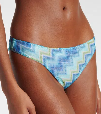 Missoni Zigzag One-shoulder Bikini