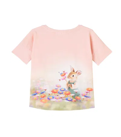 Molo Raeesa Printed Jersey T-shirt In Pink