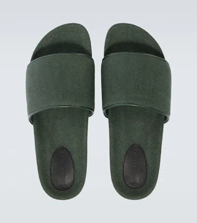 Frescobol Carioca Renato Slides In Green