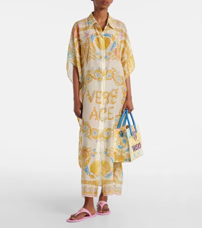 Versace Alia Sandales Plates En Caoutchouc