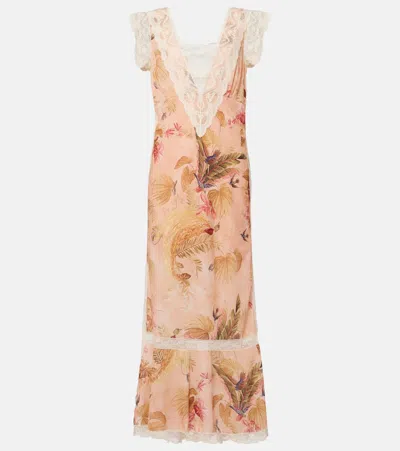 Zimmermann Ascension Floral Cotton Midi Dress