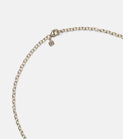 Sydney Evan Perfect Match 14kt Gold Necklace With Diamonds And Rubies