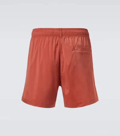 Frescobol Carioca Salvador Swim Trunks In Brown