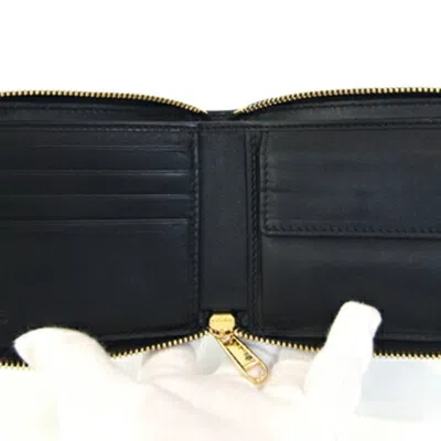 Pre-owned Gucci Black Ivory Leather Wallet (bi-fold) ()