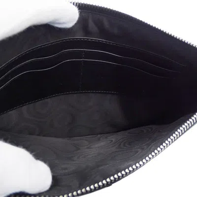 Pre-owned Gucci Black Leather Clutch Bag ()