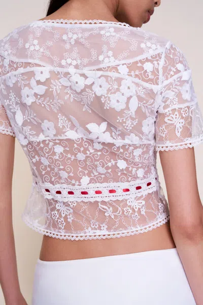 Danielle Guizio Ny Calais Blouse