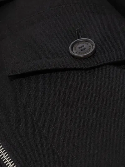 Dsquared2 Cropped Zip-front Jacket In Black