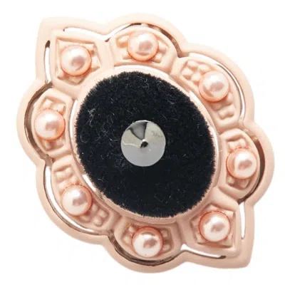 Pre-owned Gucci Pink Artificial Pearl Plastic Band Ring ()