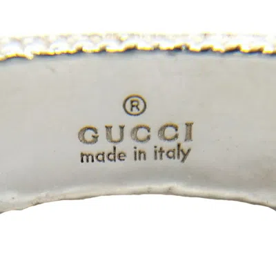 Pre-owned Gucci Silver Silver 925 Band Ring ()