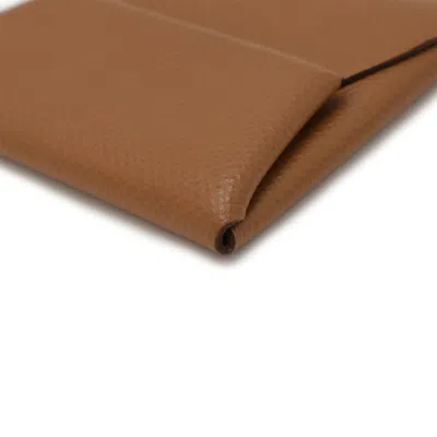 Pre-owned Hermes Camel Epsom Leather Coin Purse/coin Case ()