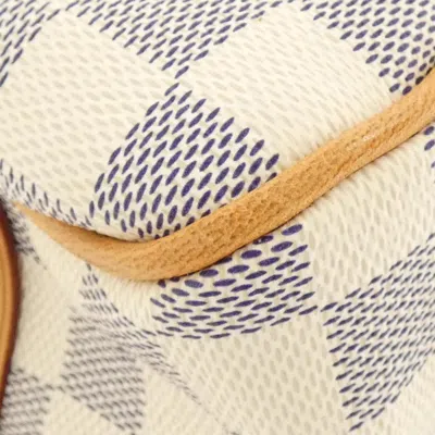Pre-owned Louis Vuitton Azur Coated Canvas Shoulder Bag ()