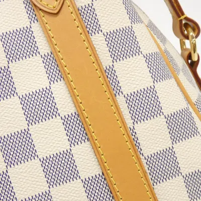 Pre-owned Louis Vuitton Azur Coated Canvas Shoulder Bag ()