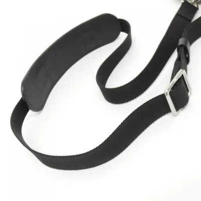 Pre-owned Louis Vuitton Black Coated Canvas Pochette Shoulder Bag ()