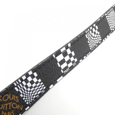 Pre-owned Louis Vuitton Black Coated Canvas Shoulder Bag ()