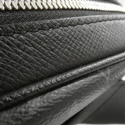 Pre-owned Louis Vuitton Black Coated Canvas Shoulder Bag ()