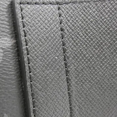 Pre-owned Louis Vuitton Black Coated Canvas Shoulder Bag ()