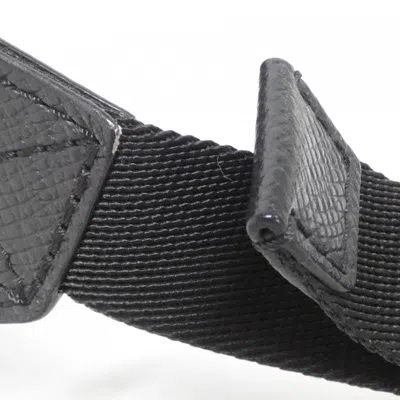Pre-owned Louis Vuitton Black Coated Canvas Shoulder Bag ()