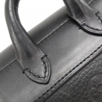 Pre-owned Louis Vuitton Black Leather Shoulder Bag ()