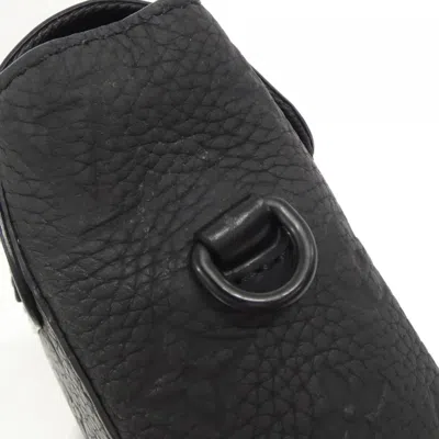 Pre-owned Louis Vuitton Black Leather Shoulder Bag ()