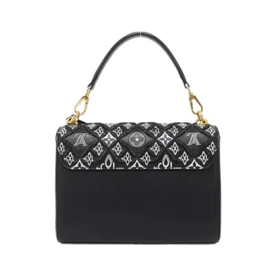 Pre-owned Louis Vuitton Black Leather Shoulder Bag ()