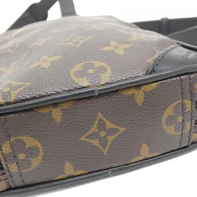 Pre-owned Louis Vuitton Black Marron Monogram Monogram Fanny Pack Shoulder Bag ()