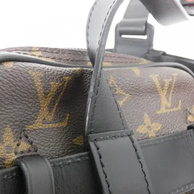 Pre-owned Louis Vuitton Black Marron Monogram Monogram Fanny Pack Shoulder Bag ()