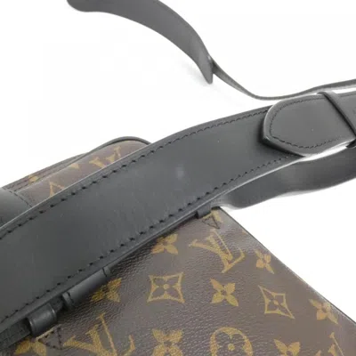 Pre-owned Louis Vuitton Black Marron Monogram Monogram Fanny Pack Shoulder Bag ()