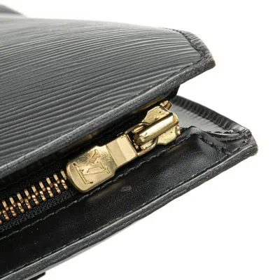 Pre-owned Louis Vuitton Black Noir Leather Handbag Shoulder Bag ()