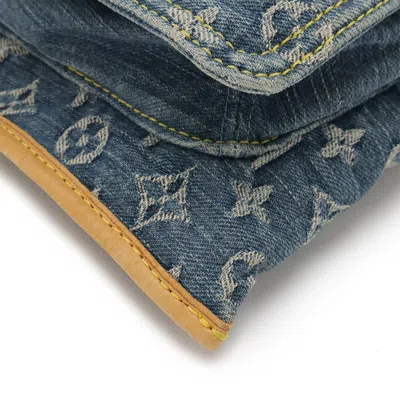 Pre-owned Louis Vuitton Blue Monogram Monogram Denim Handbag Tote Bag ()
