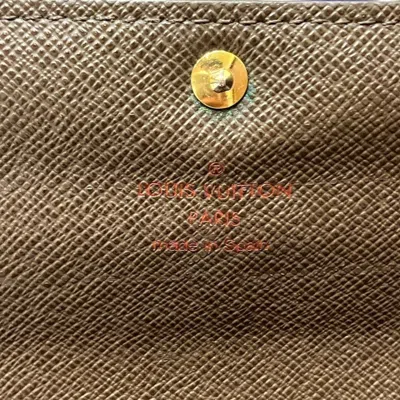 Pre-owned Louis Vuitton Brown Damier Canvas Damier Canvas Long Wallet (bi-fold) ()