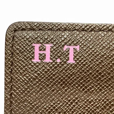 Pre-owned Louis Vuitton Brown Damier Canvas Damier Canvas Long Wallet (bi-fold) ()