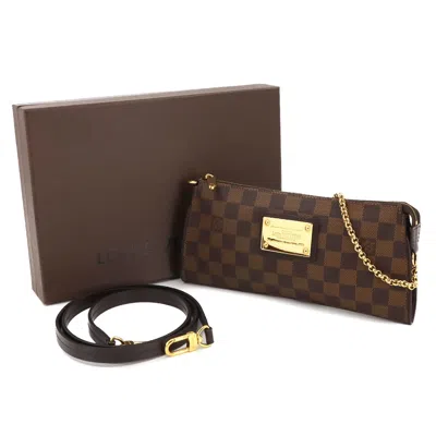 Pre-owned Louis Vuitton Brown Damier Canvas Ebene Damier Canvas Shoulder Bag ()